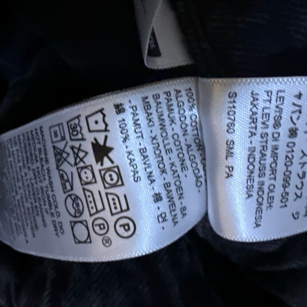 Levi’s 94’ baggy jeans black 28 - Picture 5 of 11